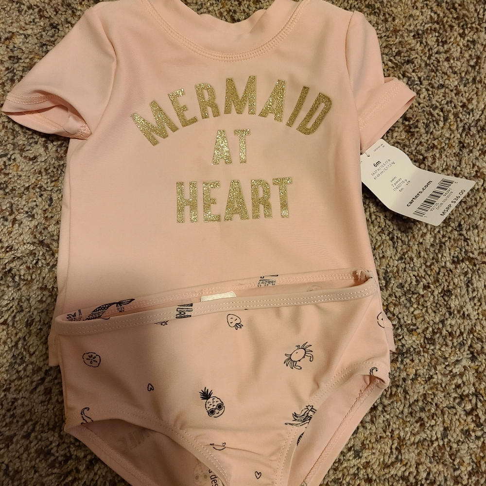 6 month girls swimsuit